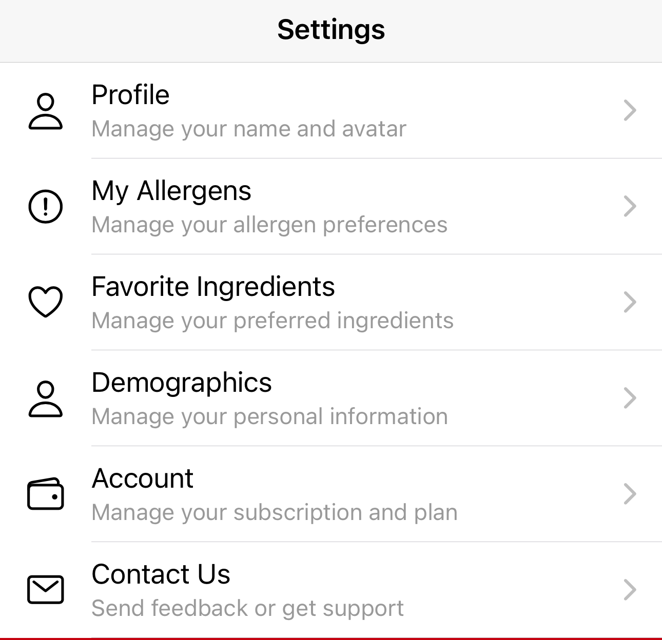 Safeplate AI - Food preferences
